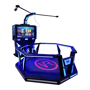 Công viên giải trí thiết bị VR e-không gian đi bộ đứng nền tảng VR Simulator HTC Vive Simulator nền tảng để bán