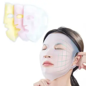 Met Oor Lus Huidverzorging Menselijk Herbruikbaar Siliconen Masker Cover Gezichtsmasker Siliconen