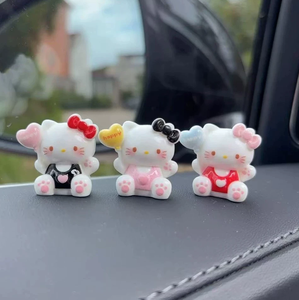 หัวใจ Hello Kitty เครื่องประดับตามสั่งตุ๊กตารูปหัวใจฮัลโหลคิตตี้ของขวัญ - Product Image 3