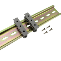 Miniatur PCB snap braket dengan DIN 35 rel adaptor papan sirkuit penggantian braket untuk kereta api gesper