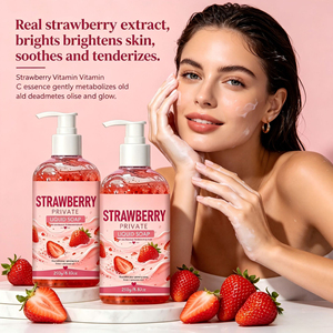 Gel Doccia alla Fragola Idratante <span class=keywords><strong>e</strong></span> Nutriente per Tutti i Tipi di <span class=keywords><strong>Pelle</strong></span>, Ideale per <span class=keywords><strong>Pelle</strong></span> <span class=keywords><strong>Secca</strong></span> <span class=keywords><strong>e</strong></span> <span class=keywords><strong>Sensibile</strong></span> - Product Image 2