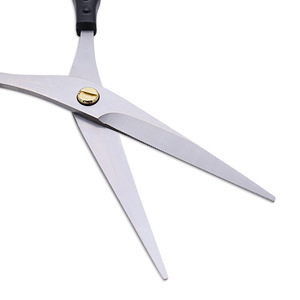 Professional Hairdressing Scissors <b>Titanium</b> Bonded Blade Medium Handle Flat Shear For Precision Haircut - Product Image 3