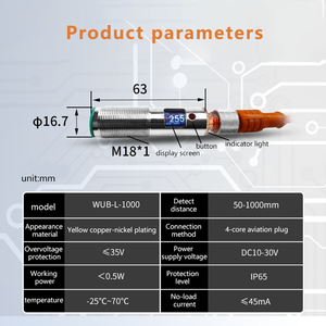 LCD 디스플레이가 있는 초음파 근접 센서 위치 측정 및 수위 모니터링을 위한 실시간 거리 측정 센서 - Product Image 5