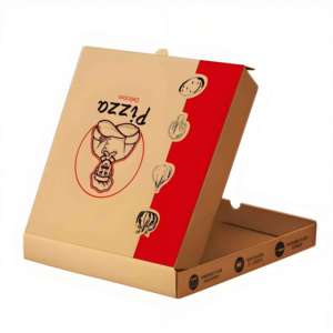 Usine en gros personnalisé 6/7/8/9/10/12 pouces boîtes <span class=keywords><strong>à</strong></span> pizza boîte <span class=keywords><strong>de</strong></span> papier ondulé pour emballage alimentaire <span class=keywords><strong>à</strong></span> <span class=keywords><strong>emporter</strong></span> - Product Image 1