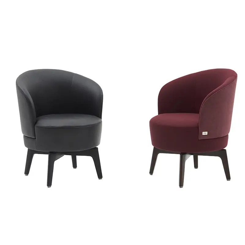 Chaises de salle à manger en tissu, mobilier de luxe moderne italien, vente en gros