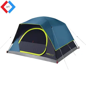 Easy Setup 4 Persoon Outdoor Tent Donkere Kamer Skydome Nylon Camping Tent