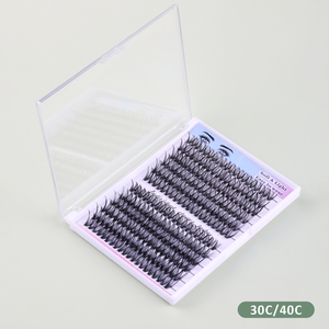 Nhãn hiệu riêng tùy chỉnh hộp giấy alibab đánh giá vẻ đẹp khác cá nhân Tóc tổng hợp DIY lông mi mở rộng - Product Image 2