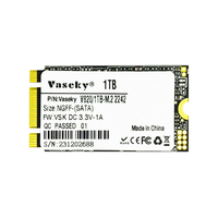 Vaseky M.2 2242 NGFF SSD Hard Disk SATA SSD 128GB 256GB 512GB Hard Disk Drive Komputer untuk Desktop