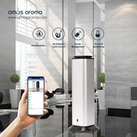Diffuseur d'arômes d'huiles essentielles sans eau commercial personnalisé Machine de diffuseur de parfum de désodorisant pour hôtel au design de luxe en métal