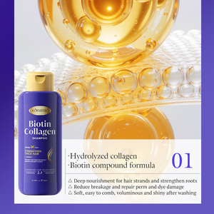 ชุดผลิตภัณฑ์ดูแลเส้นผมบำรุงความชุ่มชื้น คอร์เมซิค ไพรเวท เลเบล ไบโอติน คอลลาเจน พาร์เพิล โกลด์ เจลแชมพูเคราตินบำรุง ลดรังแค - Product Image 5