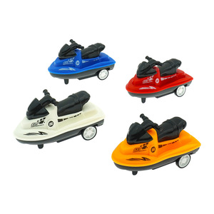 Mini-jetski jouets en gros, petits bateaux de course à rétrofriction, remplisseurs de sacs cadeaux, <span class=keywords><strong>prix</strong></span> de carnaval pour enfants - Product Image 1