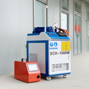Machine de soudage au laser à fibre portative Raycus 1,5 kW 2 kW 3 kW 4 en 1 pour métal, acier inoxydable, acier au carbone, aluminium - Product Image 2