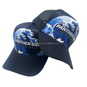 Custom Logo Promotional Cap With High Popularity Adjustable Summer Hat Unisex Polyester Printed Peaked Cap