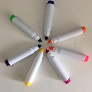 Rotuladores de colores lavables para niños, juego de crayones faciales seguros y no tóxicos, 12 colores - Product Image 2