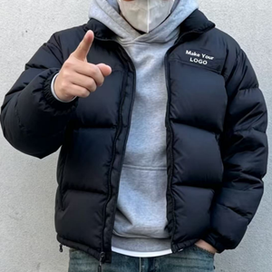 Chaqueta para la ciudad del norte, de <span class=keywords><strong>terciopelo</strong></span>, poliéster, rellena de fibra, talla grande, teñida, parka personalizada de alta calidad, plegable, enrollable, de superficie lisa. - Product Image 6