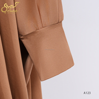 Abaya modeste une pièce pour le Ramadan, fournie par ODM, grande taille, robe de prière musulmane avec hijab, jilbab intégral à capuche, niqab pour femme, Islam, Dubaï