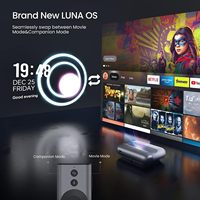 Projecteur à ultra courte focale JMGO O1 Pro 1080P FHD, compatible 4K, projecteur de films intelligent UST pour home cinéma