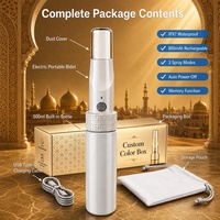 Hajj Umrah Tragbares Bidet Elektrisch Wiederaufladbar USB-C Muslimischer Reise-Shattaf-Sprüher 3 Modi 500ml 800mAh IPX7 Wasserdicht OEM
