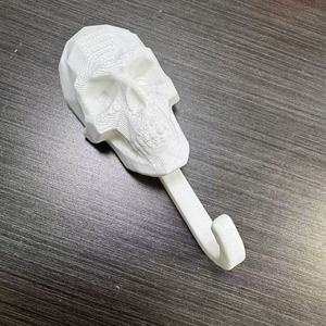 Gancho con Forma de Calavera, Impreso en 3D con Ácido Poliláctico, para el Hogar, Baño, Balcón, Manualidades, Regalo - Product Image 3