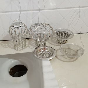 Grands filtres pour lavabo anti-obstruction et anti-rats, pour éviter les cheveux et les débris, passoires et égouttoirs - Product Image 4