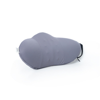 Coussin de Soutien Lombaire Ergonomique en Mousse à Mémoire de Forme pour Soulager les Douleurs Dorsales, Cousu, Respirant, Anti-Bactérien, Lavable, Portable