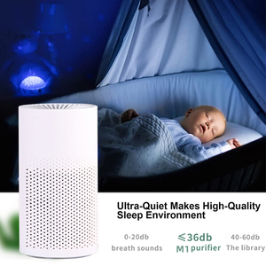 Air Cleaner Portable <b>Mini</b> USB Desktop Purifier for <b>Table</b> Home Bedroom Indoor Air Purifier - Product Image 6