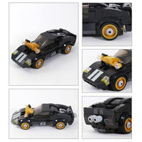 Wange 2878 Blocs de construction de voiture de sport de course Supercar, modèle MOC créatif personnalisé, jouet éducatif en plastique à assembler