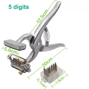 Instruments vétérinaires en alliage d'aluminium réutilisables, durables, réglables, écologiques, coupe-vent, pour usage chirurgical, chevaux et grands animaux, tatouage - Product Image 3