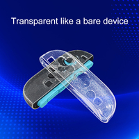 Étui en TPU transparent à paillettes scintillantes découpé avec précision pour Switch 2, manette Joy-Con Switch 2, accessoires de jeu