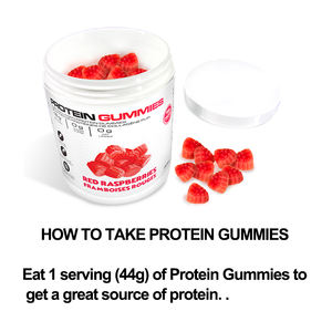 תוספי מזון אנרגיזרים לטיפול בבריאות קפסולה לפני אימון חלבון גומי דוב דק גומי הרזיה עבור טרסלוס טבעוני - Product Image 6