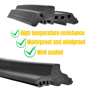 <span class=keywords><strong>Burlete</strong></span> de EPDM Compuesto Personalizado, con Clasificación UL94 V-0, Retardante de Llama e Impermeable, para Muros Cortina y Ventanas de <span class=keywords><strong>Aluminio</strong></span> - Product Image 3