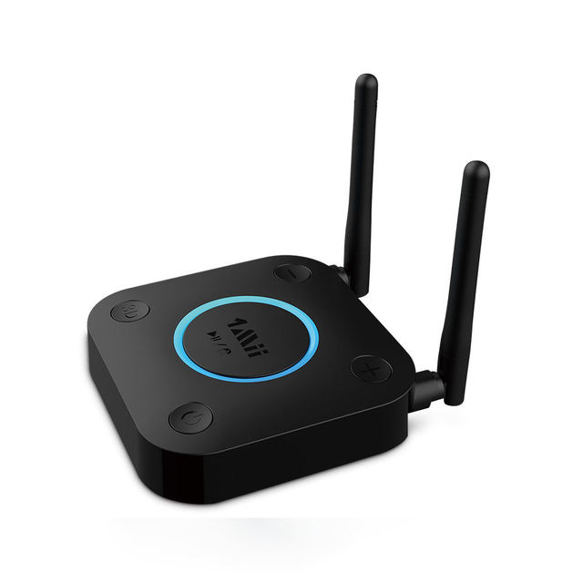 1Mii B06Pro 3D Surround Sound Stereo Receiver AUX & Optical & Coaxial Out Bluetooth Adapter Bluetooth Audio Receiver for Speaker