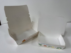 Contenedor de comida de papel kraft de grado alimenticio, impermeable, con revestimiento de PE, desechable, biodegradable, para llevar, lonchera. - Product Image 6