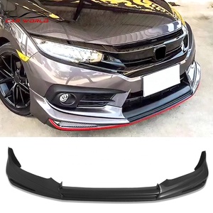 ชุดแต่งตัวถังรถยนต์วัสดุ ABS สำหรับปี 2016-2018 ประกอบด้วยลิ้นกันชนหลัง ลิ้นกันชนหน้า สเกิร์ตข้าง และตะขอเกี่ยว - Product Image 2