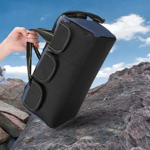 Sac à outils robuste imperméable à fond rigide, à large ouverture, pour divers outils, électricien, charpentier, mécanicien - Product Image 5