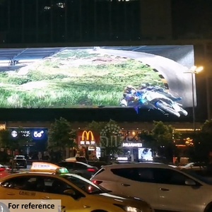 หน้าจอแสดงผล LED สำหรับกลางแจ้ง P4ป้ายโฆษณาแบบตาเปล่า3D ป้ายติดผนังแบบดิจิทัล P5 - Product Image 6