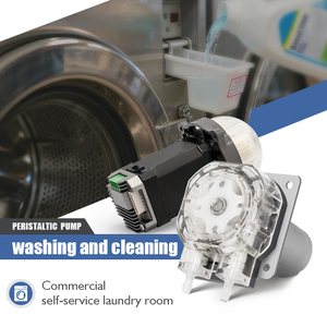 Lefoo 12/24V vi nhu động bơm 100 ml/phút chuyển chất tẩy rửa nhớt lỏng nhu động Bơm định lượng cho máy giặt - Product Image 3