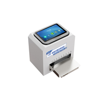 Impresora de Inyección de Tinta Estática TIJ de 12,7 mm, Control por Pantalla Táctil, Tinta de Secado Rápido, Resolución de 600 dpi, Impresora de Etiquetas Portátil para Plástico