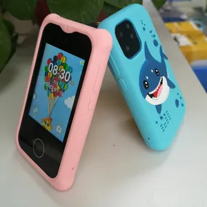 Schattig Leren Kind Smartphone Speelgoed Mobiele Telefoon Camera Game Telefoon Voor Kinderen Baby Leeftijd 3-7