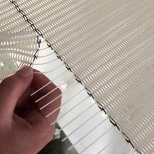 Cường độ cao chịu mài mòn tùy chỉnh <span class=keywords><strong>Polyester</strong></span> vành đai Lọc Báo Chí xoắn ốc lọc máy sấy trà sấy vải lưới băng tải - Product Image 2