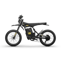 VTT électrique tout-terrain de niveau débutant, 48V 3000W, batterie lithium sans balais, pneus larges, cadre en acier haute teneur en carbone, suspension intégrale