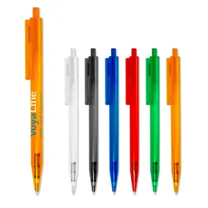 Bolígrafo transparente de ABS, merchandising personalizado - Product Image 1