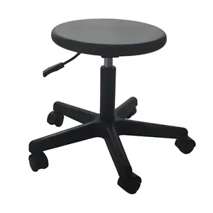 KEDE Ergonomic Type Black Color Antistatic Chair ESD Swivel Chair For Electronic Industrial Foshan