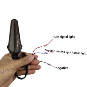 Clignotant <span class=keywords><strong>de</strong></span> moto <span class=keywords><strong>Spirit</strong></span>, clignotant étanche, lampe indicatrice <span class=keywords><strong>de</strong></span> clignotant, intégration des feux <span class=keywords><strong>de</strong></span> jour - Product Image 5