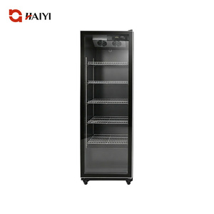 Commercial Single Glass Door Upright Beverage Cooler Drink <b>Display</b> Refrigerator <b>Display</b> <b>Case</b> for Supermarket - Product Image 1