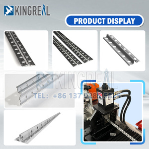 Machine de formage de rouleaux de pannes en acier galvanisé KINGREAL 2026 entièrement automatique pour la fabrication de perles en V et de rainures en V - Product Image 3