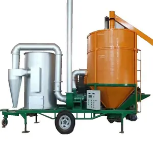 commercial drying cereal maize paddy rice corn mobile grain dryer mini grain dryer for farm