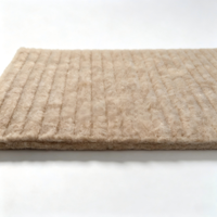 Rembourrage de matelas fonctionnel sans colle en fibres de polyester recyclées 15D pour garnissage de matelas