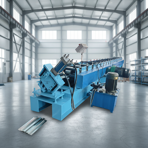 High Efficiency H Profile Roll Forming Machine with PLC Motor Bearing <b>Metal</b> <b>Roller</b> Purlin Making Machine 380V 3phases - Product Image 1