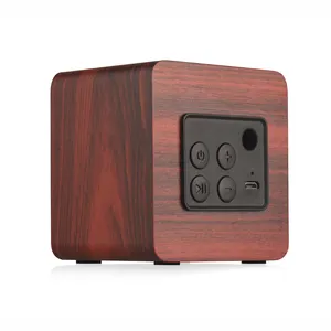 Customized Portable Mini Speaker Wood Bluetooth Speaker For Mobile Phone